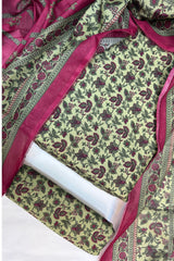 Bin Saeed Printed Lawn Unstitched 3 Piece - AS - 2522 - grey - Summer Collection