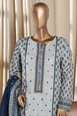 Bin Saeed Stitched 3 Piece Exclusive Printed Khaddar Vol-16 Collection'2025-WK-2677