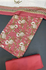 Bin Saeed Printed Khaddar Unstitched 3 Piece Suit - BS25KHD -Yellow- Winter Collection