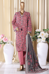 Bin Saeed Stitched 3 Piece Exclusive Printed Khaddar Vol-16 Collection'2025-WK-2678