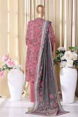 Bin Saeed Stitched 3 Piece Exclusive Printed Khaddar Vol-16 Collection'2025-WK-2678
