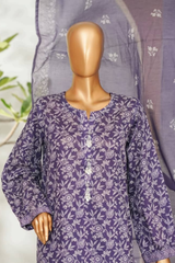 Bin Saeed Stitched 3 Piece Exclusive Printed Lawn Vol-01 Collection'2026-LSM-2718 FEROZI