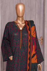 BIN SAEED PRINTED LAWN 3 PC COLLECTION 2025-26,BLACK