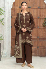 Lakhany Printed Pashmina Unstitched 3 Piece Suit,D-05