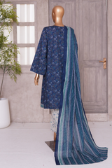 BIN SAEED PRINTED LAWN 3 PC COLLECTION 2025-26,