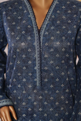 Bin Saeed Stitched 3 Piece Exclusive Printed Khaddar Vol-09 Collection'2025-WK-2567-blue