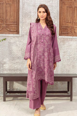 Lakhany Printed Pashmina Unstitched 3 Piece Suit,D-07