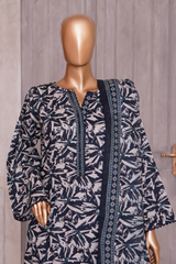 BIN SAEED PRINTED LAWN 3 PC COLLECTION 2025-26,BLACK