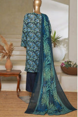 Bin Saeed Stitched 3 Piece Exc Printed Lawn Vol-06 Collection'2025-NSM-2490-