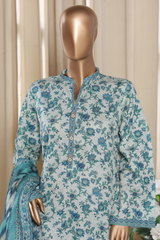 Bin Saeed Stitched 3 Piece Exclusive Printed Khaddar Vol-16 Collection'2025-WK-2684