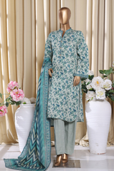 Bin Saeed Stitched 3 Piece Exclusive Printed Khaddar Vol-16 Collection'2025-WK-2684