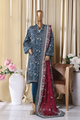 Bin Saeed Stitched 3 Piece Exclusive Printed Khaddar Vol-16 Collection'2025-WK-2673