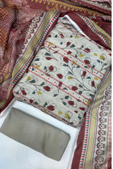 Bin Saeed Printed Lawn Unstitched 3 Piece - AS - 2542 - Summer Collection