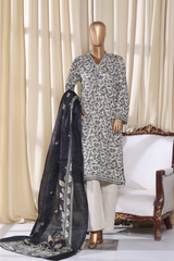 Bin Saeed Stitched 3 Piece Exclusive Printed Khaddar Vol-16 Collection'2025-WK-2690