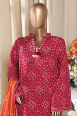 Bin Saeed Stitched 3 Piece Exclusive Printed Khaddar Vol-16 Collection'2025-WK-2691