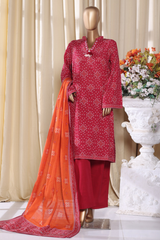 Bin Saeed Stitched 3 Piece Exclusive Printed Khaddar Vol-16 Collection'2025-WK-2691
