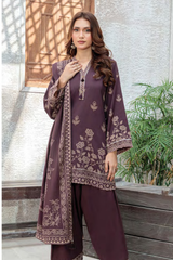 Lakhany Printed Pashmina Unstitched 3 Piece Suit,D-13