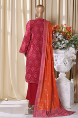 Bin Saeed Stitched 3 Piece Exclusive Printed Khaddar Vol-16 Collection'2025-WK-2691