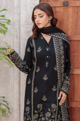 Lakhany Printed Pashmina Unstitched 3 Piece Suit,D-14