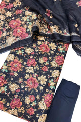 Bin Saeed Printed Lawn Unstitched 3 Piece - AS - 2586 - - Summer Collection