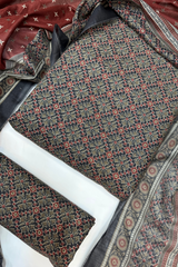 Bin Saeed Printed Lawn Unstitched 3 Piece - AS - 2544 - Summer Collection