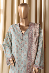 Bin Saeed Stitched 3 Piece Exclusive Printed Khaddar Vol-16 Collection'2025-WK-2695