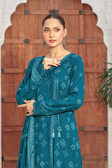Lakhany Printed Pashmina Unstitched 3 Piece Suit,D-17