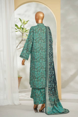 Bin Saeed Stitched 3 Piece Exclusive Printed Lawn Vol-01 Collection'2026-LSM-2700 GREEN