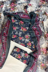 Bin Saeed Printed Lawn Unstitched 3 Piece - AS - 2528 - Summer Collection