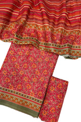 Bin Saeed Printed Lawn Unstitched 3 Piece - AS - 2589 - - Summer Collection