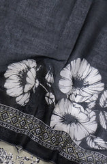 Bin Saeed Digital Printed Cotton Cambric Unstitched 3 Piece Suit - Design-27- BS25DCC - Beige - Summer Collection