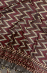 Bin Saeed Digital Printed Cotton Cambric Unstitched 3 Piece Suit - Design-26- BS25DCC - Grey- Summer Collection