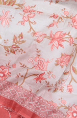 Bin Saeed Digital Printed Cotton Cambric Unstitched 3 Piece Suit - Design-17 - BS25DCC - Pink - Summer Collection