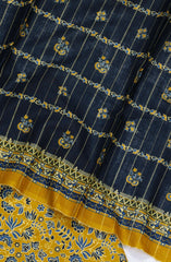 Bin Saeed Printed Khaddar Unstitched 3 Piece Suit - Design-7 - BS25KHD - Yellow - Winter Collection