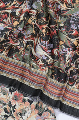 Bin Saeed Printed Khaddar Unstitched 3 Piece Suit - Design-8 - BS25KHD - Multi - Winter Collection