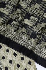 Bin Saeed Printed Khaddar Unstitched 3 Piece Suit - Design-10 - BS25KHD - Green - Winter Collection