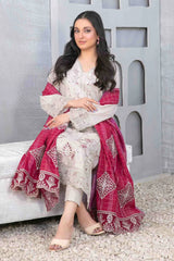 Mabel By Tawakkal Unstitched 3 Piece Emb Fancy Lawn Collection-D-1021