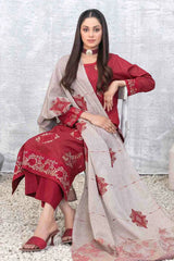 Mabel By Tawakkal Unstitched 3 Piece Emb Fancy Lawn Collection-D-1023