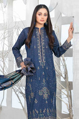 Mabel By Tawakkal Unstitched 3 Piece Emb Fancy Lawn Collection-D-1024