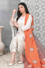 Mabel By Tawakkal Unstitched 3 Piece Emb Fancy Lawn Collection-D-1029