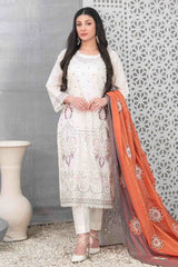 Mabel By Tawakkal Unstitched 3 Piece Emb Fancy Lawn Collection-D-1029