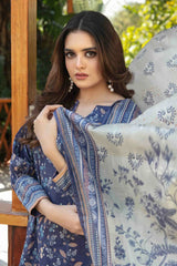 Aneira By Tawakkal Unstitched 3 Piece Digital Print Slub Lawn Collection-D-1411