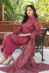 Aneira By Tawakkal Unstitched 3 Piece Digital Print Slub Lawn Collection-D-1415