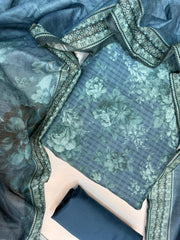 Bin Saeed Printed Lawn Unstitched 3 Piece - AS - 2524 - Summer Collection