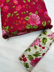 Bin Saeed Printed Lawn Unstitched 3 Piece - AS - 2531 - Summer Collection