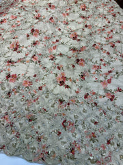 Bin Saeed Embroiderd Lawn Unstitched 3 Piece - AS - 2621 - Summer Collection