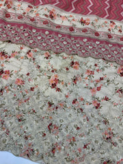 Bin Saeed Embroiderd Lawn Unstitched 3 Piece - AS - 2621 - Summer Collection