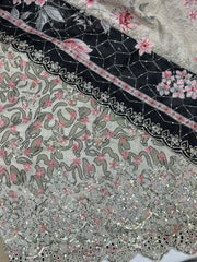 Bin Saeed Embroiderd Lawn Unstitched 3 Piece - AS - 2623 - Summer Collection