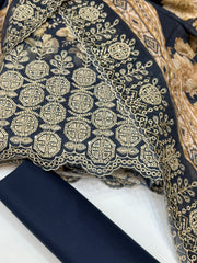 Bin Saeed Embroiderd Lawn Unstitched 3 Piece - AS - 2622 - Summer Collection