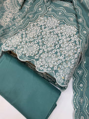 Bin Saeed Embroiderd Lawn Unstitched 3 Piece - AS - 2629 - Summer Collection